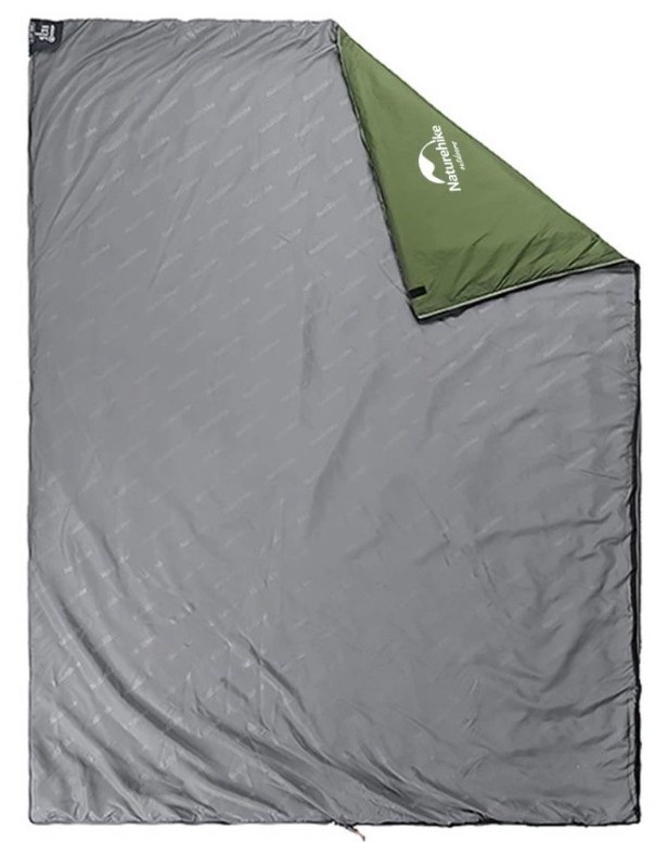 Спальник надлегкий Naturehike LW180 NH21MSD04 лівий, (15 ° C), pp XL, темно-зелений Фото 2